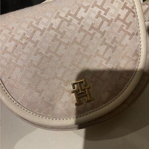 Tommy Hilfiger Cream Crossbody Bag